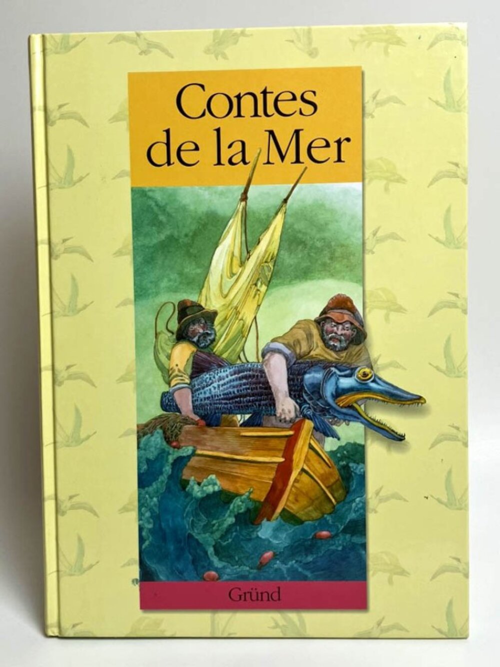 Livre vintage Contes de la mer 2004 Y2K French Book Recueil Monde